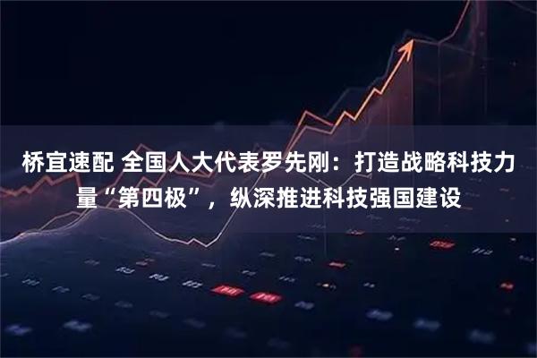 桥宜速配 全国人大代表罗先刚：打造战略科技力量“第四极”，纵深推进科技强国建设