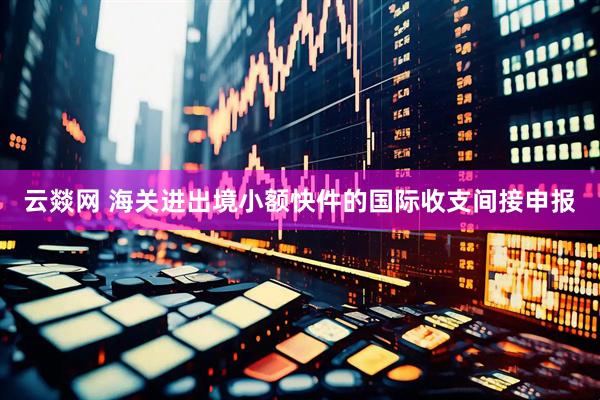 云燚网 海关进出境小额快件的国际收支间接申报
